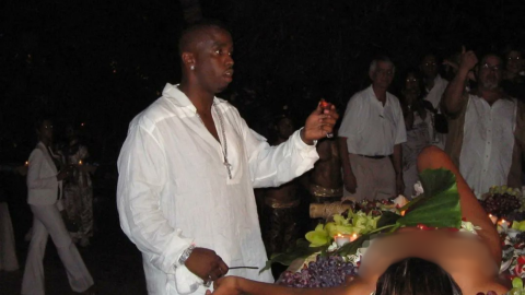 Photos of 'Satanic ritual' at a Diddy party leaked, Will Smith present