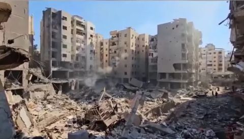دفن حسن نصر الله في مكان بشكل 