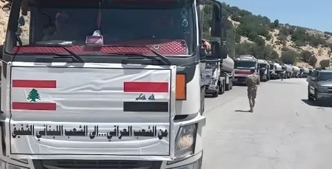 المرصد: استهداف إسرائيلي لشاحنات إغاثية جنوب حمص السورية