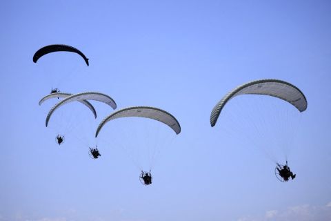 Paragliders on October 7 once again: Fear grips Israelis