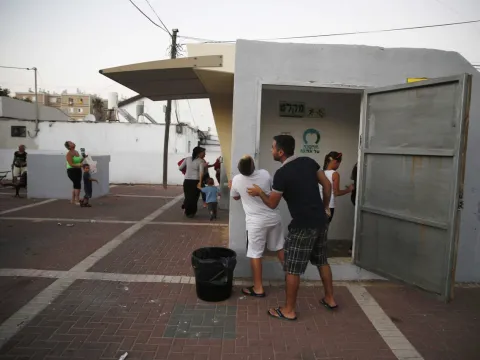 Tel Aviv rocked by explosions as rockets fired from Lebanon echo in the city