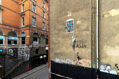 Banksy mural boosts Bristol property value by $1M