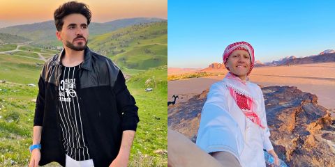 Jordanian Activist Ayman Ali, 