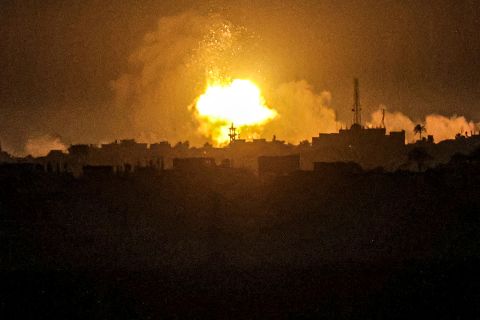 Civilians burned alive near Gaza's Kamal Adwan Hospital