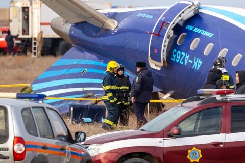 Azerbaijan obtains 24 bodies killed in Kazakhstan plane crash