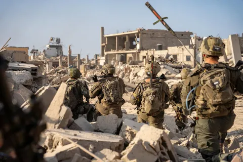 Five Israeli soldiers killed in Gaza missile strike