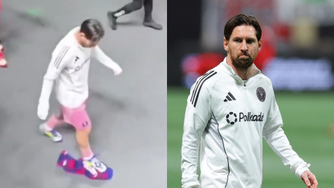 Video: Did Messi step on Barcelona's shirt on purpose? 
