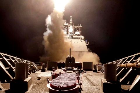 Houthis fire ballistic missile at Israel, clash with US navy as strikes on Yemen intensify