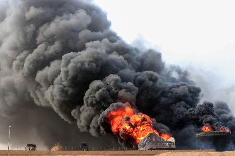 US airstrikes destroy Yemen lifeline Ras Isa fuel port in Hodeida