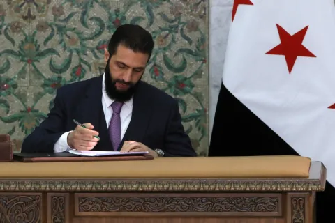 IS Syria threatens Ahmed al-Sharaa over Trump meeting