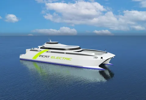 Australia launches the world’s largest electric ship