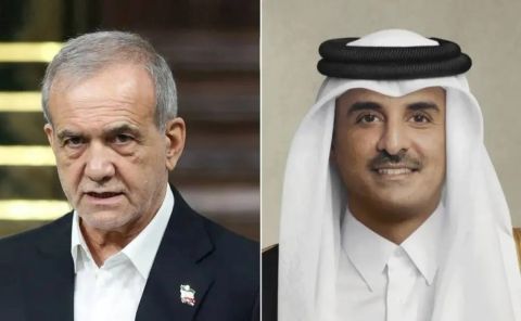 بزشكيان لأمير قطر.. لستم المستهدفون بالهجوم وملتزمون بـ
