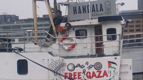 Freedom Flotilla 'Handala' sails towards Gaza to break siege