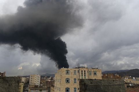 Israel launches strikes on Sana’a, targets senior Houthi leaders