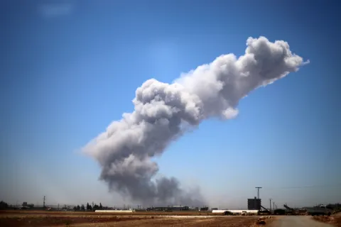 Israel escalates strikes in Syria with air-ground raids near Damascus