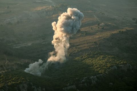 Israel targets Hezbollah site in south Lebanon