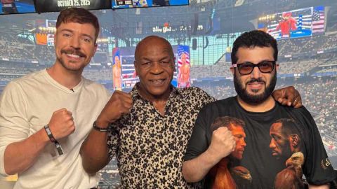 تايسون يلكم مستر بيست .. وتركي آل شيخ يتدخّل قبل ان يتحوّل لنزال عالمي