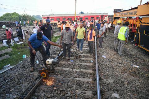 Eight killed, 13 injured as passenger train crashes into stationary freight train in India