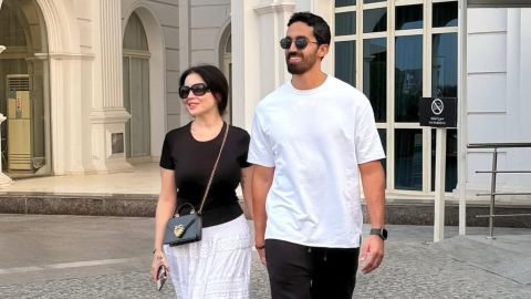 Mai Ezz Eldin steps out with husband Ahmed Taymour in romantic new photos