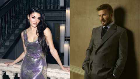 Hande Erçel shares behind-the-scenes from Qatar Ad with David Beckham