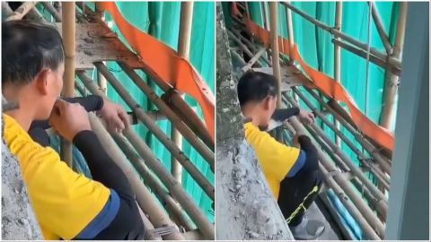 Was a cigarette behind fire? Worker caught smoking before Hong Kong fire