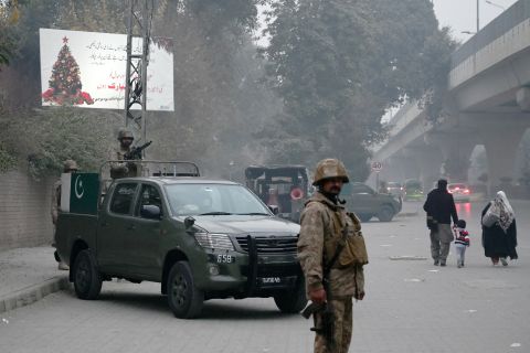 Five Pakistani police officers killed in deadly border attack near Afghanistan