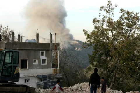 Israel carries out multiple strikes against Hezbollah sites in Lebanon
