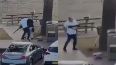 Video: Bystander disarms Bondi Beach shooter in Sydney