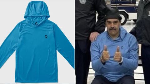 Nicolas Maduro's blue sweater for sale. Here's how much it costs