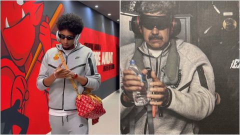 Spanish football team shows up in Maduro's Nike Tech Fleece