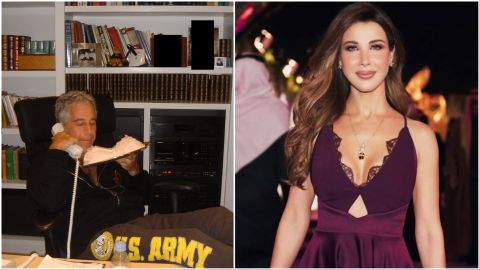 Did Nancy Ajram ever visit Epstein’s Little Saint James?