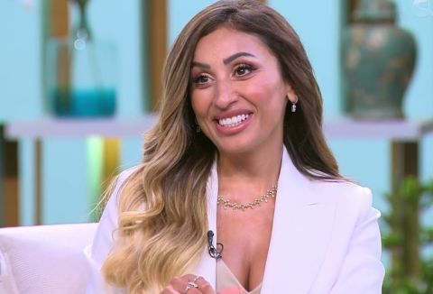 كعكة عيد ميلاد دينا الشربيني تثير الجدل.. وتحوّل احتفالها الى تساؤلات