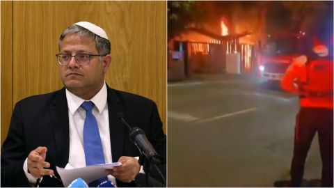 Itamar Ben-Gvir's house reportedly on fire, his fate is unknown