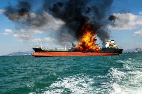 استهداف ناقلة نفط قرب سواحل سلطنة عمان