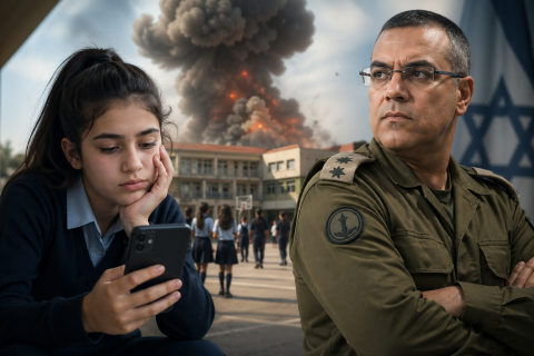 لبنانية تطلب من إسرائيل قصف مدرستها.. وأفيخاي أدرعي يرد عليها