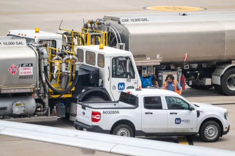 Airlines adjust as Europe's jet fuel supply shrinks