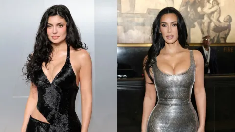 Kylie Jenner stuns nearly nude in SKIMS shoot alongside Kim Kardashian