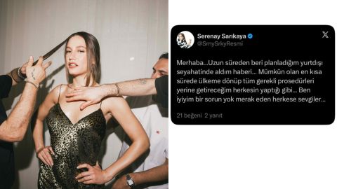 Serenay Sarıkaya speaks out after arrest warrant issued for 25 celebrities