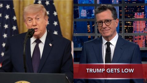 Donald Trump calls Stephen Colbert “Talentless Jerk” after CBS exit