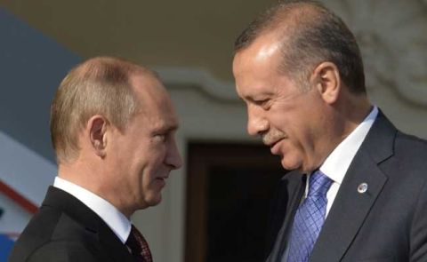 Erdogan and Putin meet to discuss economic relations 