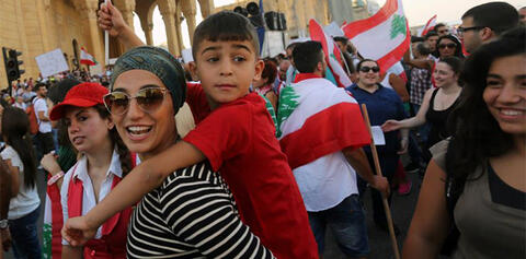 Lebanon: demonstrators call for equal citizenship rights for women
