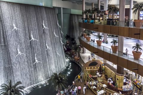 Police Rescue Girl Stuck in Escalator at Dubai Shopping Mall 