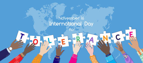 Everyday should be tolerance day!