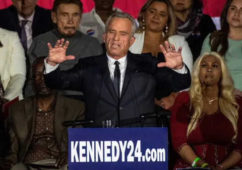 Democrats unleash anti-Trump candidate Young RFK