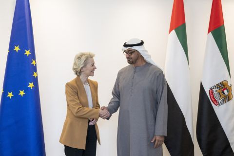 EU chief intends to press bin Zayed on Russia sanctions evasion 
