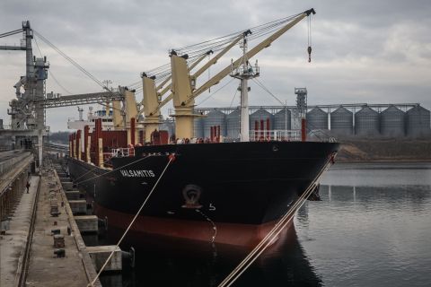 First grain ships arrive in Ukraine via new route
