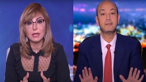 تداول فيديو صادم للاعتداء على الاعلامية لميس الحديدي