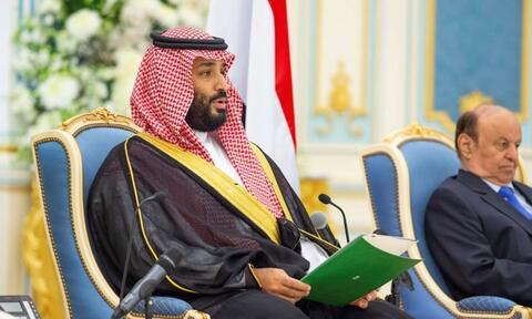 ابن سلمان يلتقي أعضاء المجلس الرئاسي اليمني