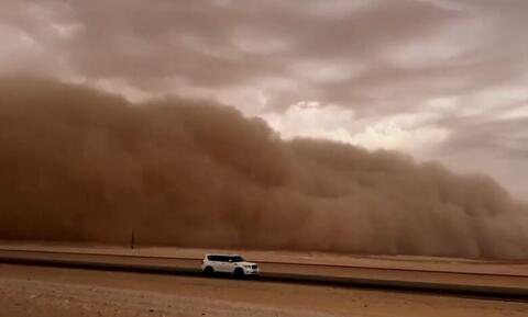 عواصف رملية غير مسبوقة تنشر الفوضى والموت في الشرق الاوسط