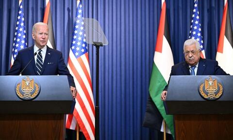 عباس لبايدن: السلام يبدأ من فلسطين والقدس